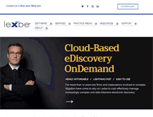 Tablet Screenshot of lexbe.com